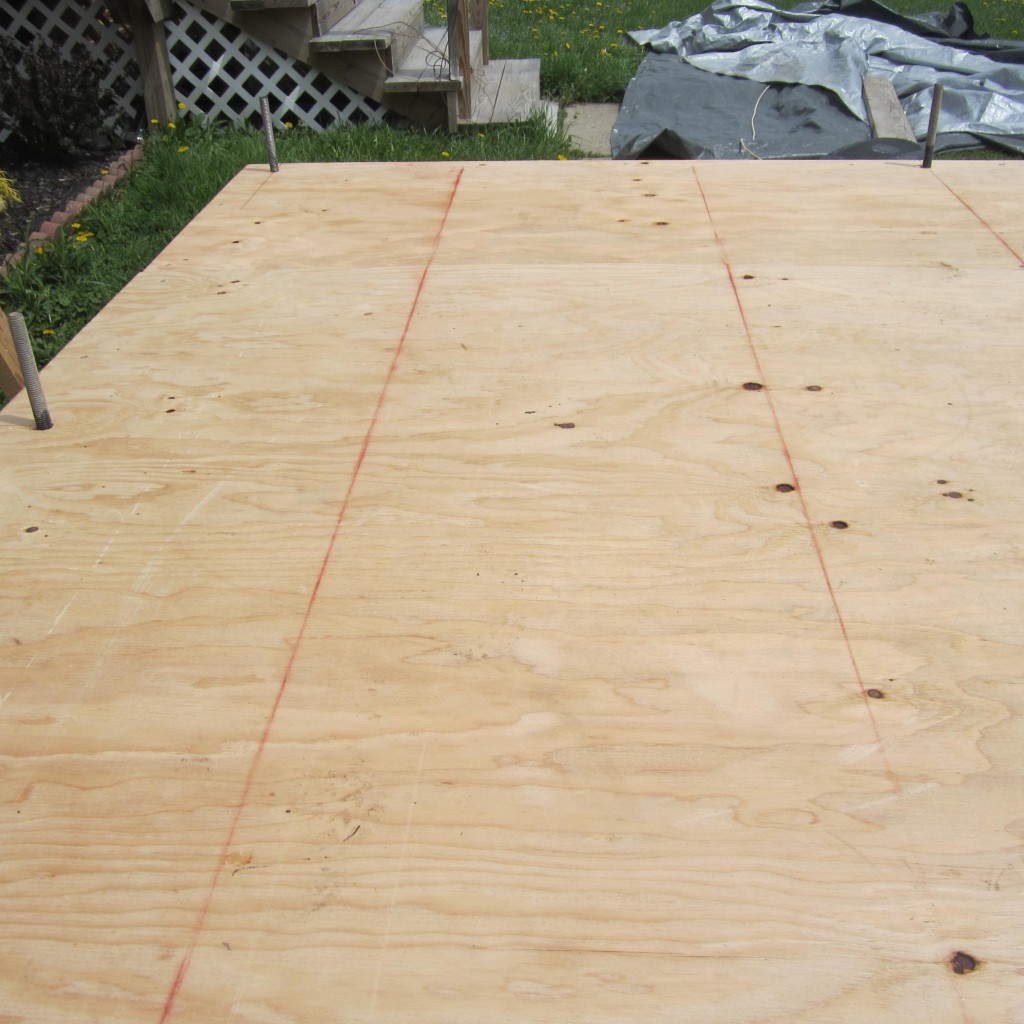 1/2 Inch CDX Plywood