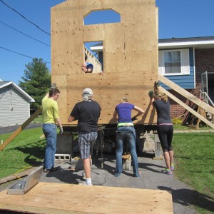 Family Wall Raising          