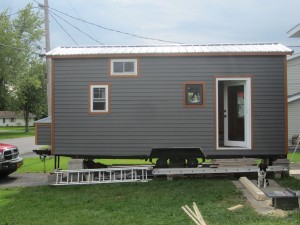 Metal Roof Installed          