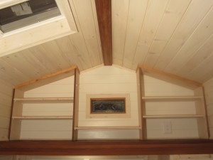 Small Loft Adjustable Shelves   
